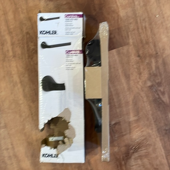 NIB Kohler Cursiva 9” towel arm matte black 3-step easy install, made to… - Picture 9 of 11